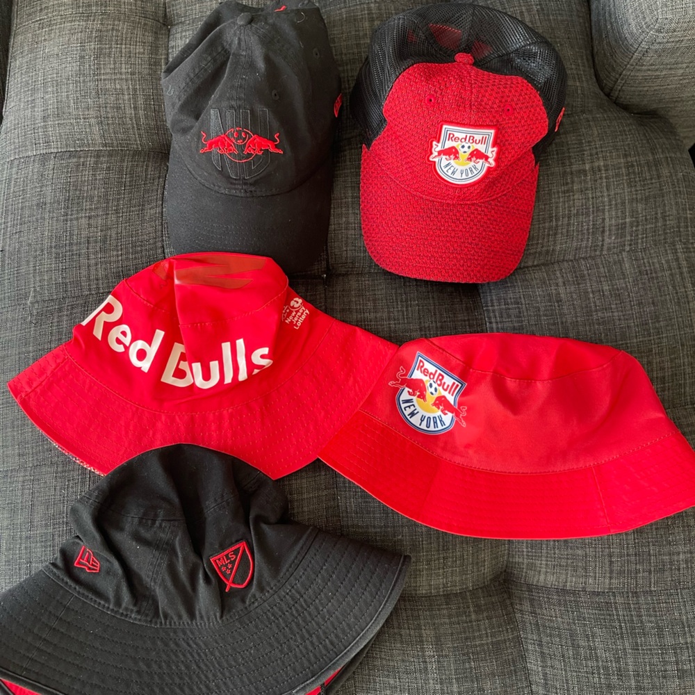 NY Red Bulls Hats - Bundle